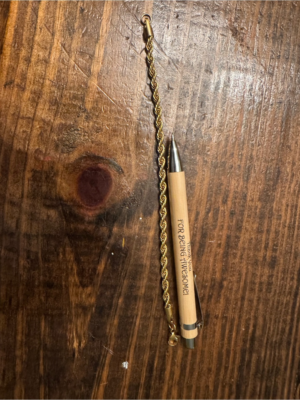 Gold Rope Chain Bracelet - Picture 3 of 3